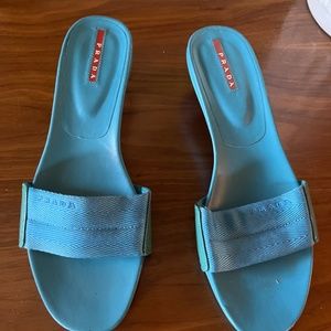 Prada kitten heels used